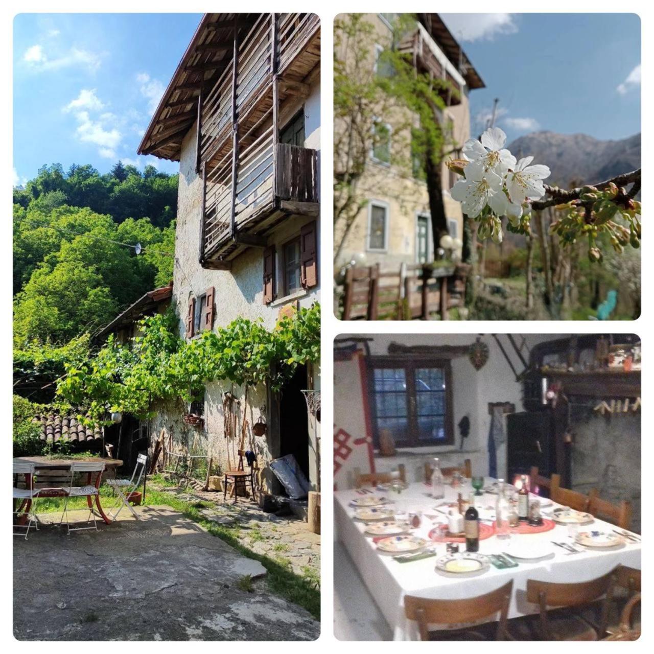 Agriturismo Cascina Gervasoni San Giovanni Bianco Kültér fotó